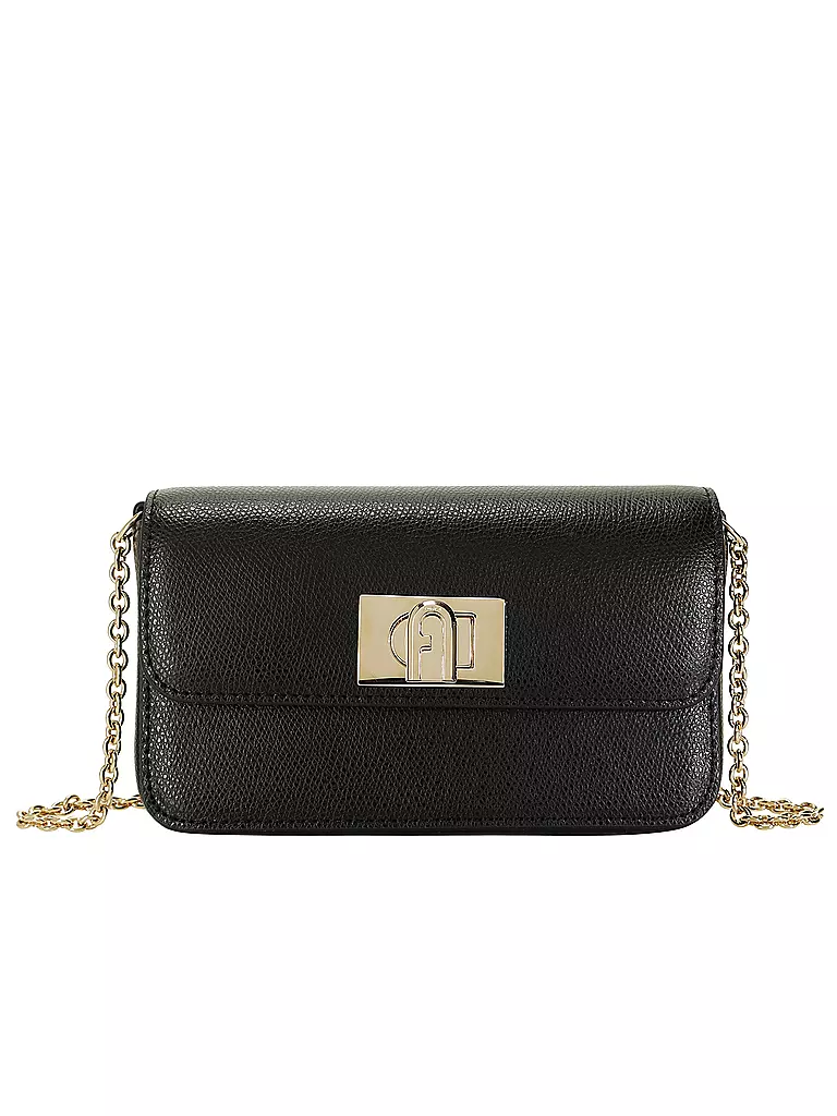 FURLA Ledertasche Mini Bag 1927 schwarz
